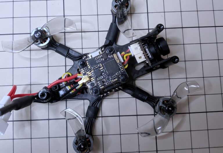 レビュー：GEPRC SMART16 33g 2S 瞬速1.6インチ機