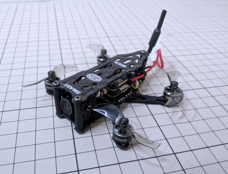 レビュー：GEPRC SMART16 33g 2S 瞬速1.6インチ機