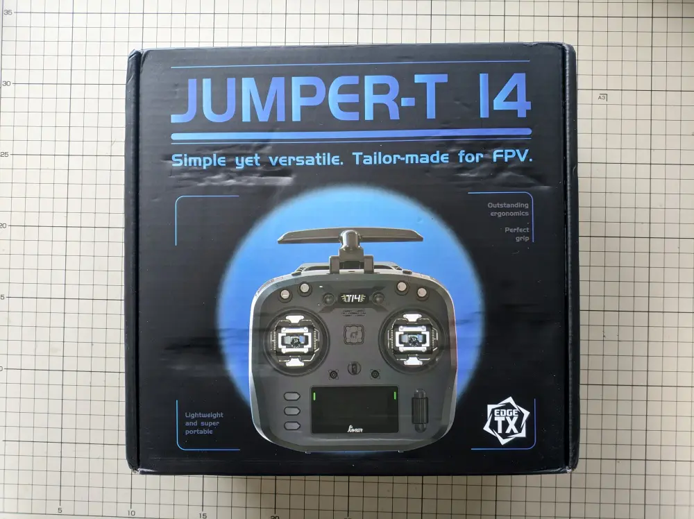 レビュー：Jumper T14 送信機 ExpressLRS 技適アリ